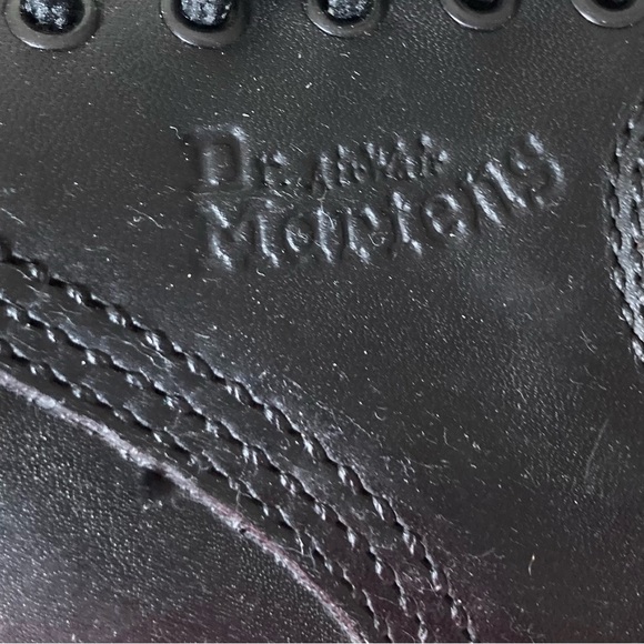 Vintage Dr. Martens 8053 leather monochromatic Oxford shoes. 🖤 - Picture 6 of 8